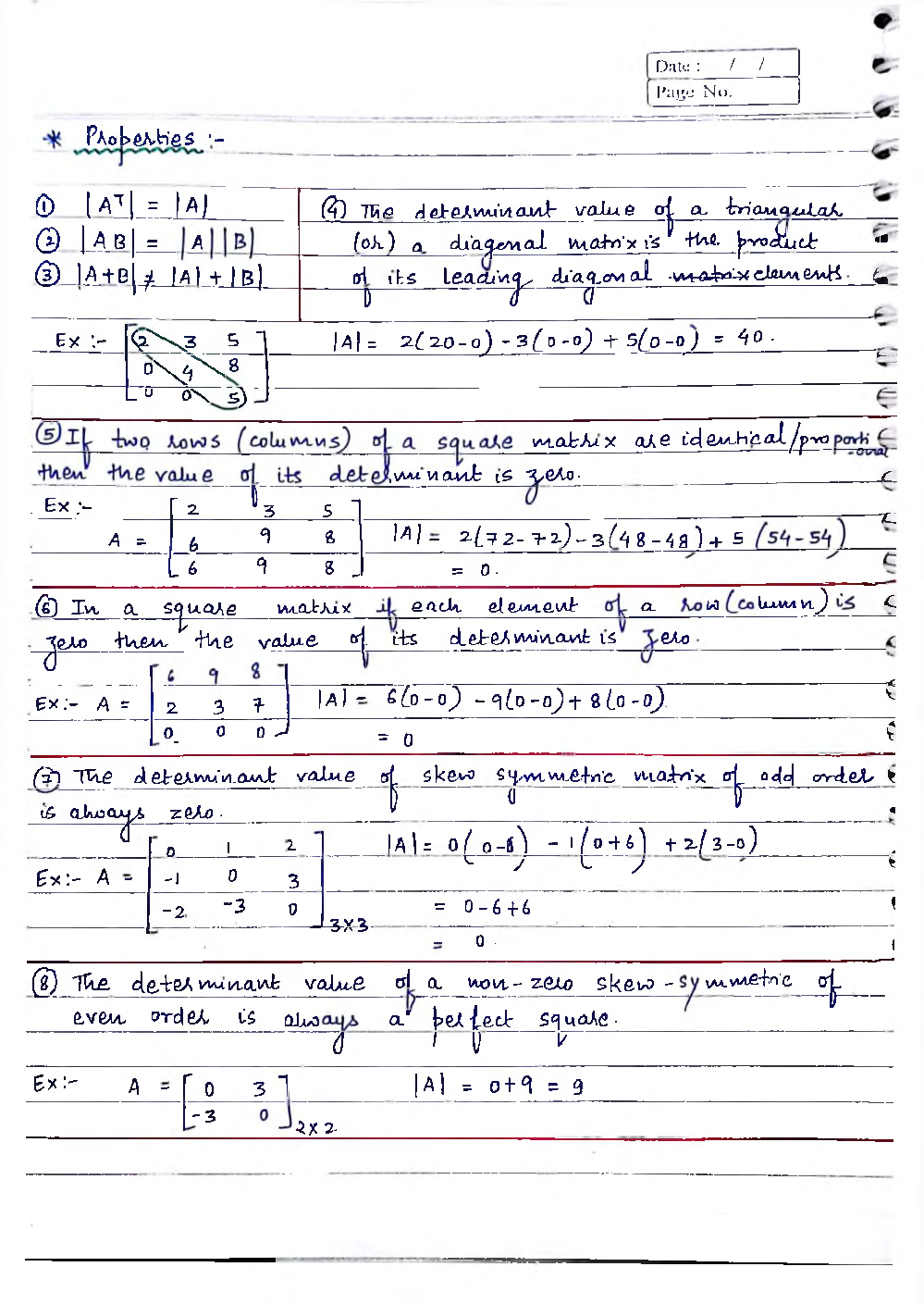 Civil Engineering Hand Written Notes Engineering Mathematics - Page 5