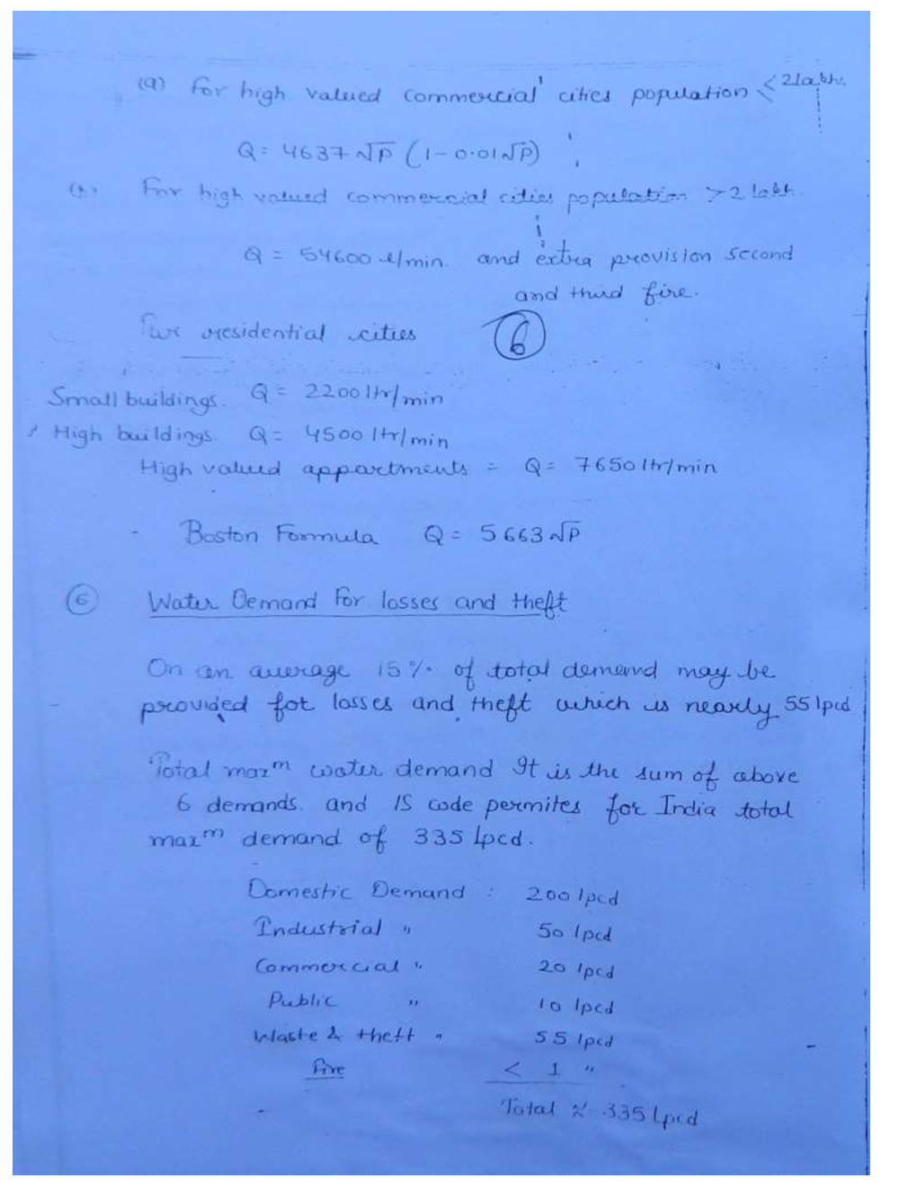 Civil Engineering Hand Written Notes Environmental Engineering - Page 5