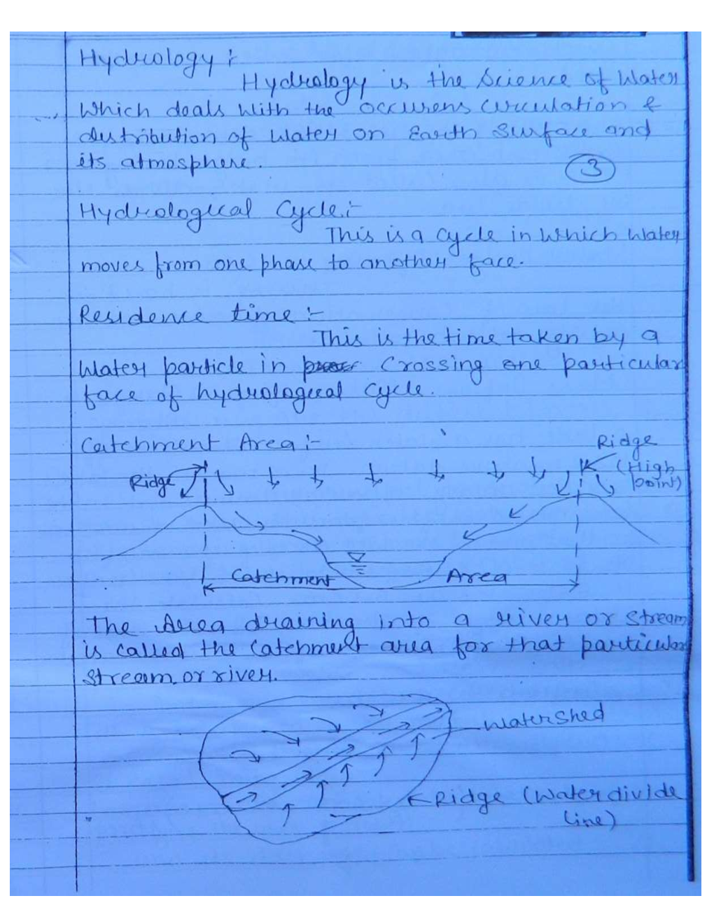 Civil Engineering Hand Written Notes Irrigation Hydrology - Page 2