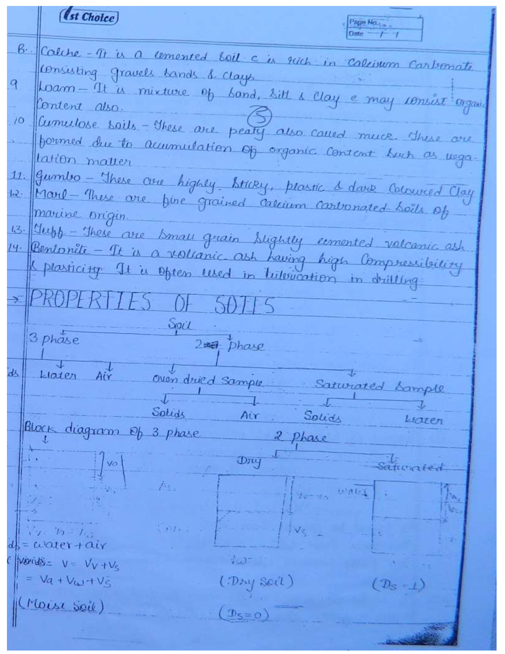 Civil Engineering Hand Written Notes Soil Mechanics - Page 4