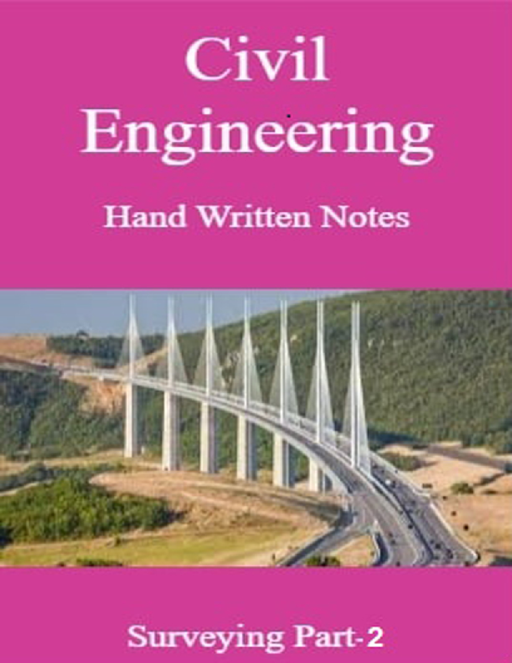 Civil Engineering Hand Written Notes Surveying Part-2 - Page 1