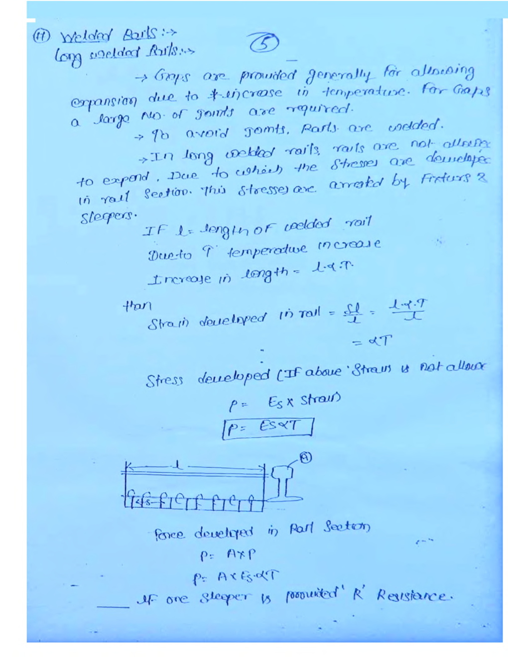 Civil Engineering Hand Written Notes Transportation Engineering Part-1 - Page 4