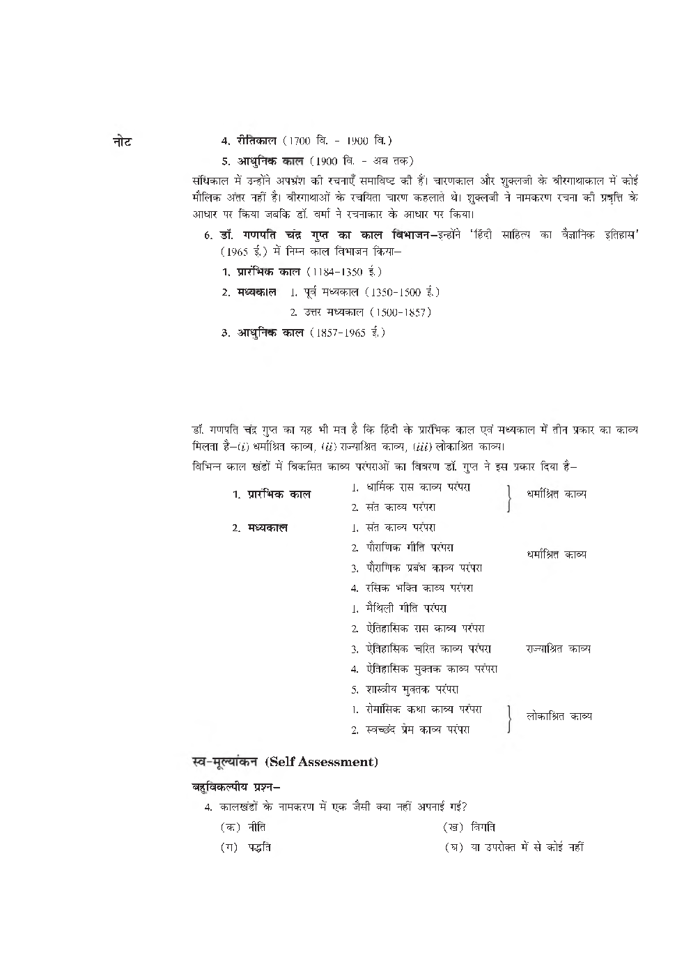 यू. जी. सी. नेट हिंदी साहित्य स्टडी मटेरियल - Page 5