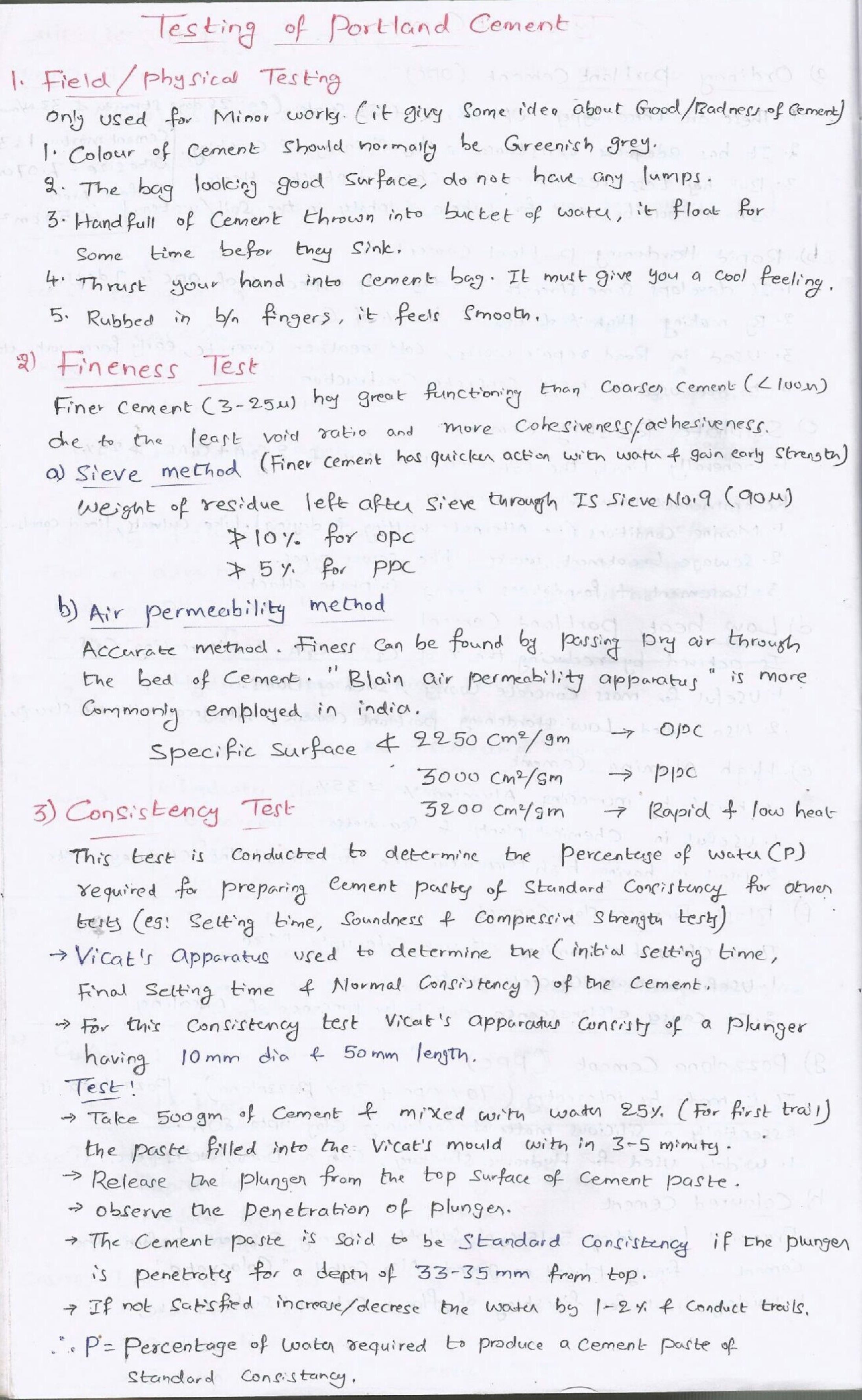 IES Civil Hand Written Notes Concrete technology - Page 5