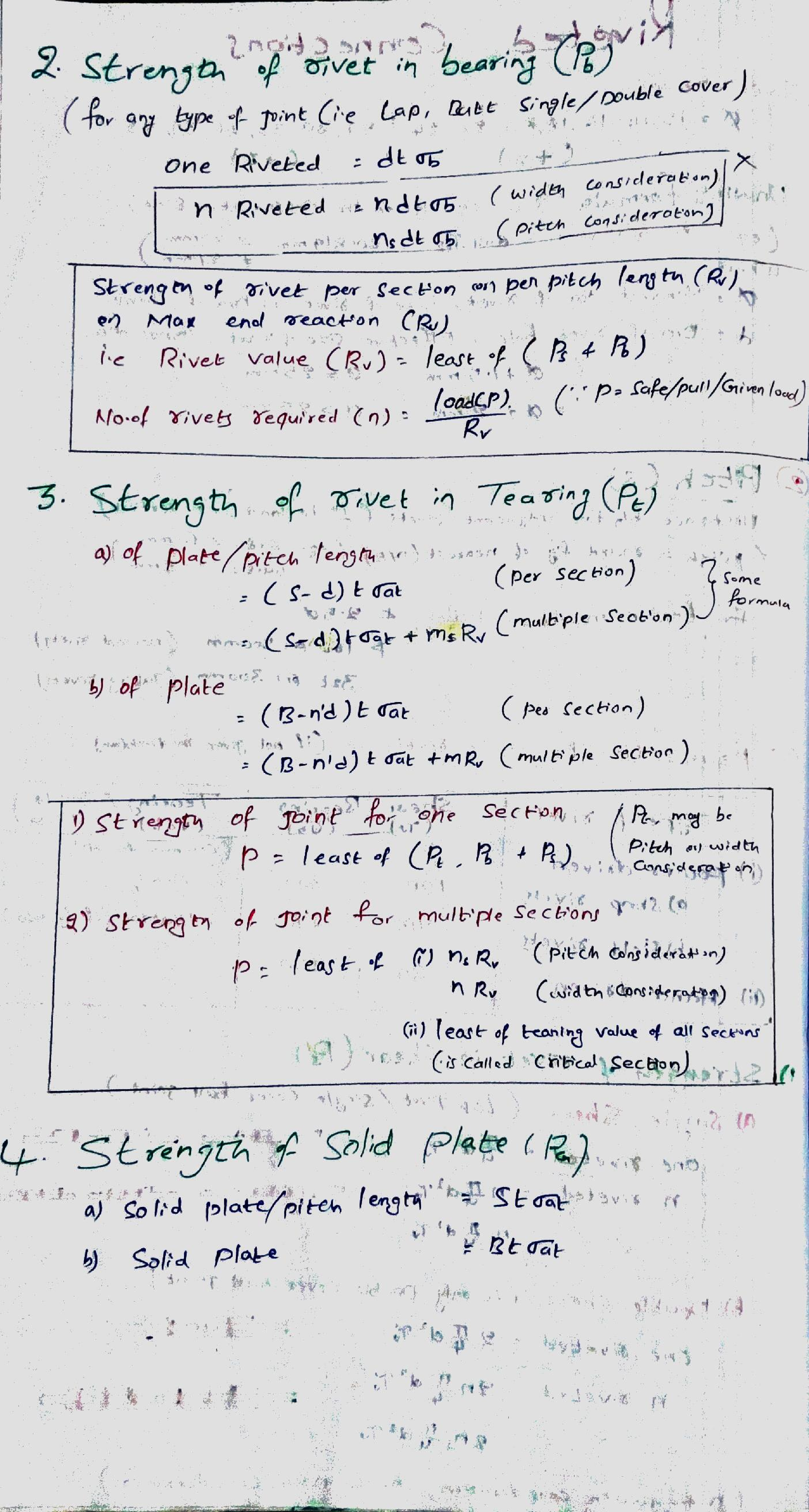 IES Civil Hand Written Notes Steel Design - Page 3