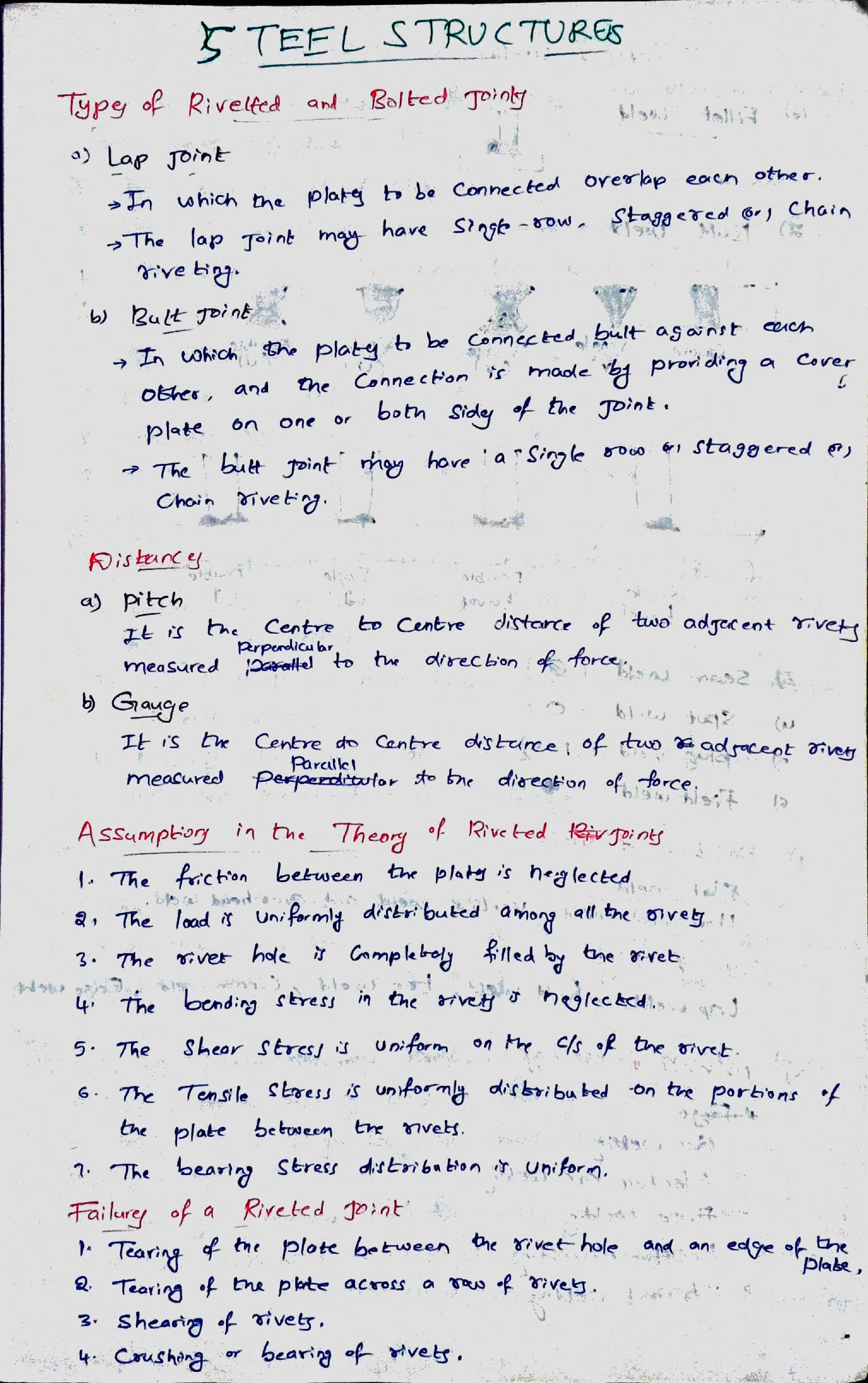 IES Civil Hand Written Notes Strength Of Materials Part-2 - Page 5