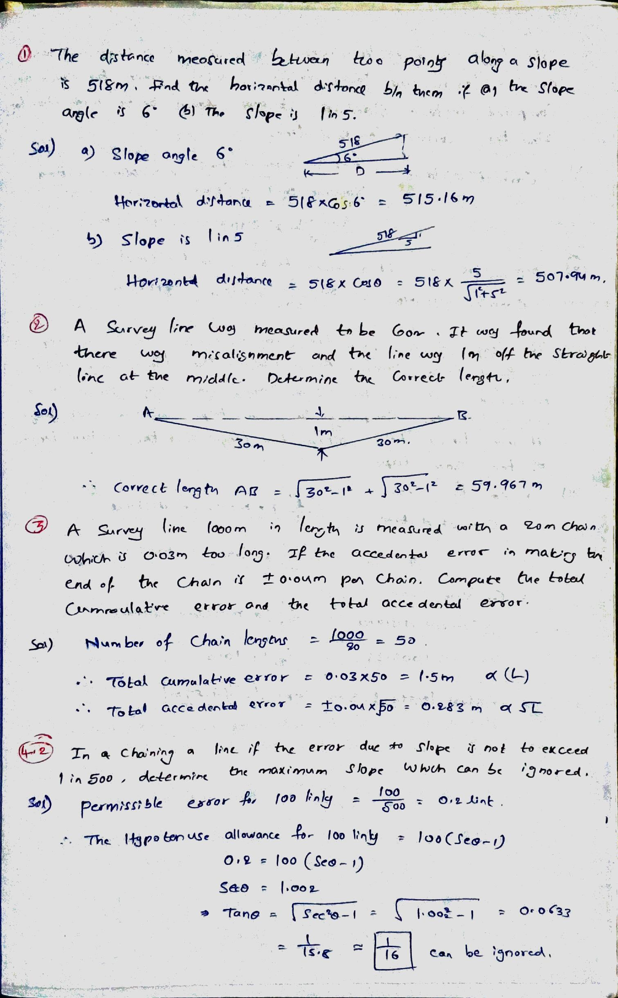IES Civil Hand Written Notes Surveying Part-2 - Page 4
