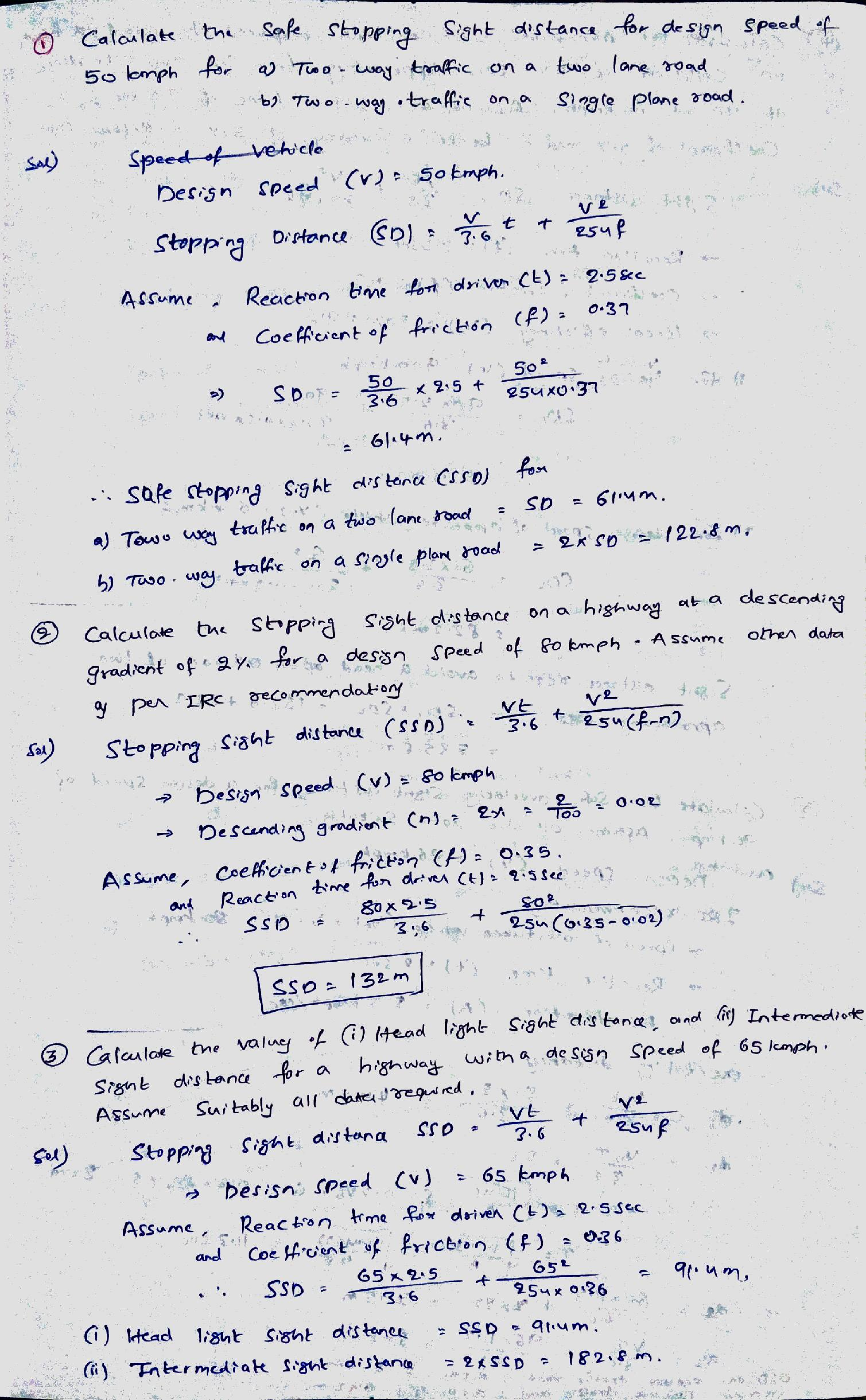 IES Civil Hand Written Notes Transportation Engineering Part-2 - Page 4