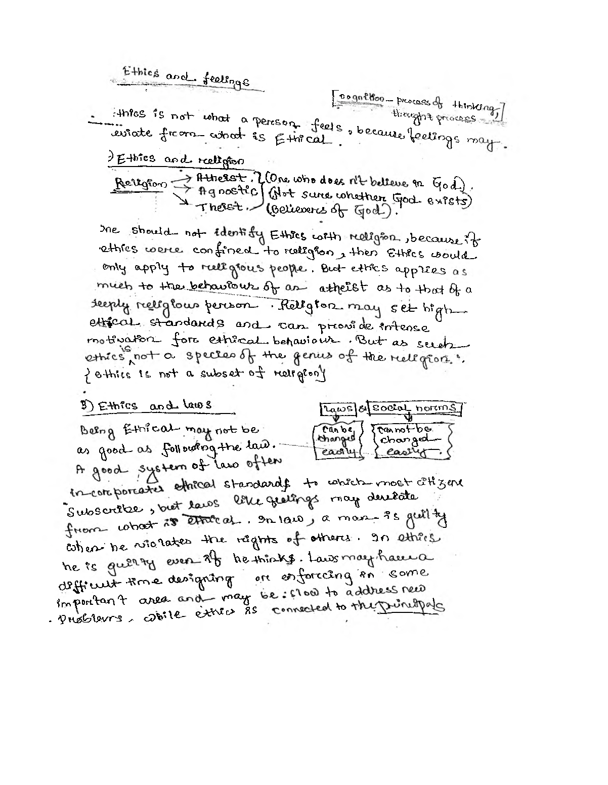 IES General Studies Hand Written Notes Ethics And Values In Engineering - Page 3