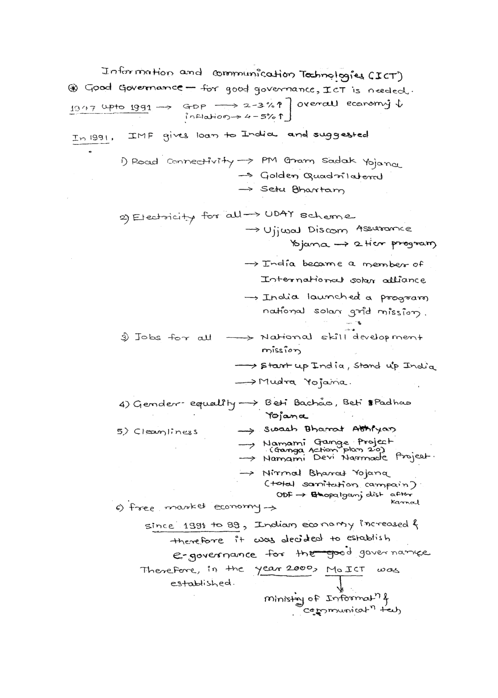 IES General Studies Hand Written Notes Information Computer Technology - Page 2
