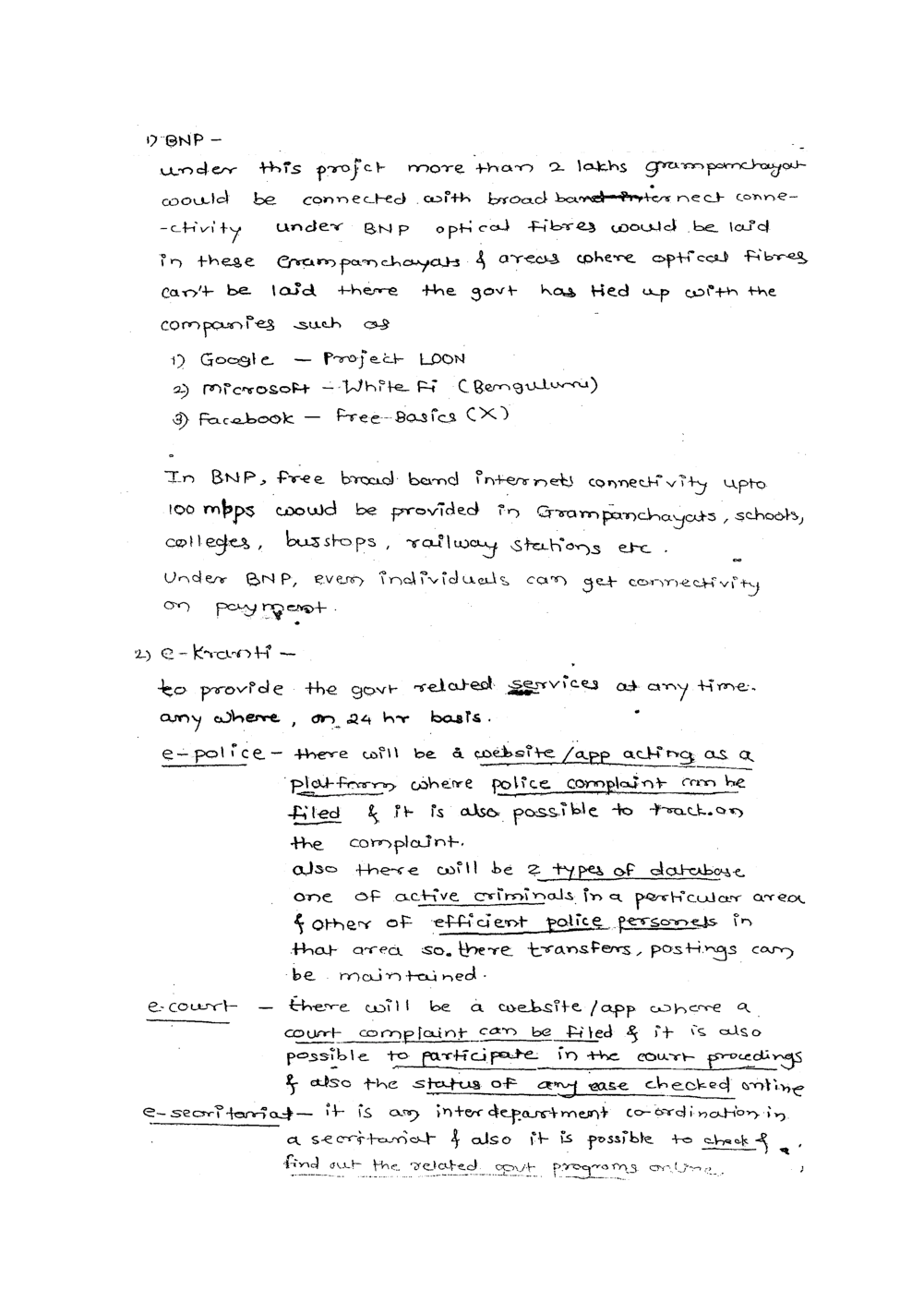 IES General Studies Hand Written Notes Information Computer Technology - Page 4