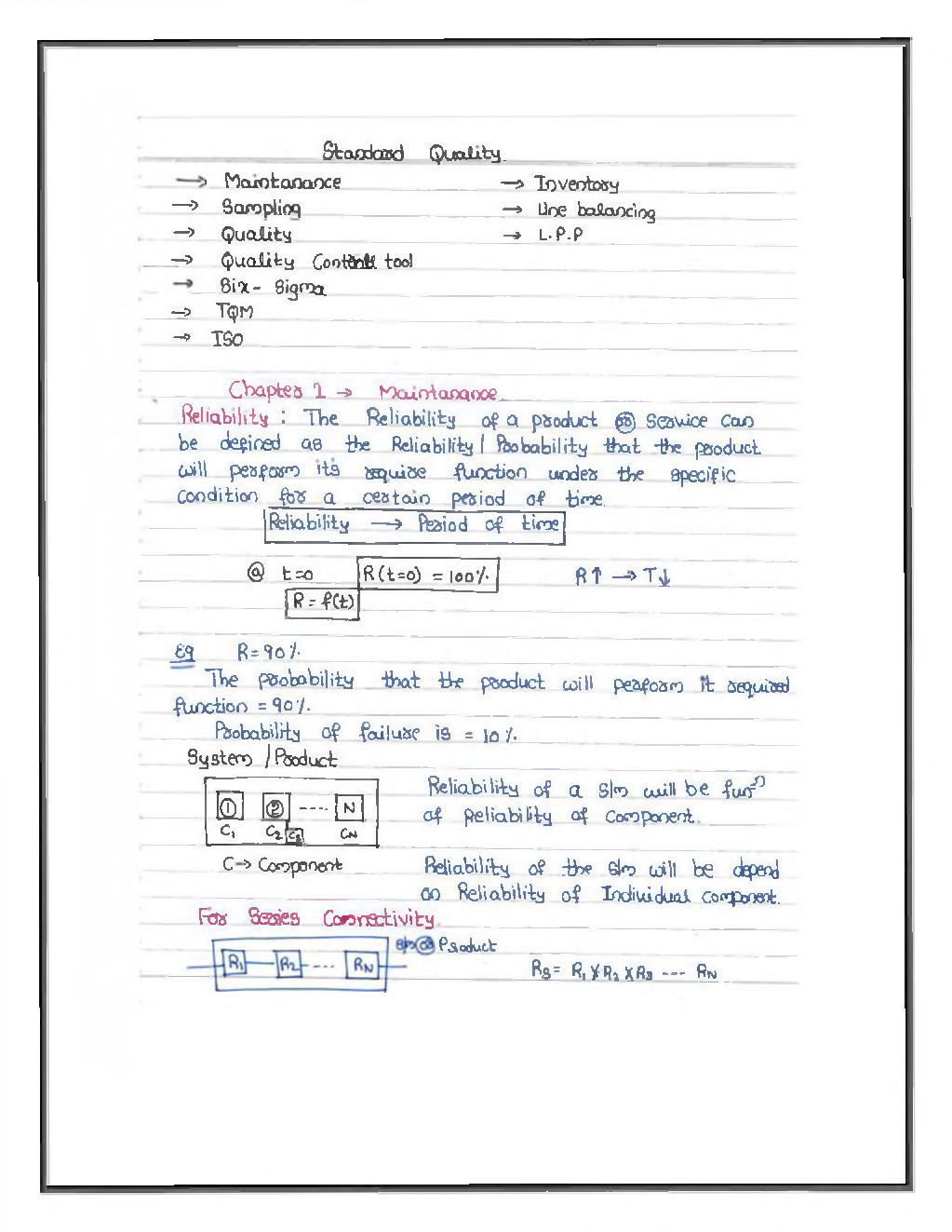 IES General Studies Hand Written Notes Standards & Quality - Page 2