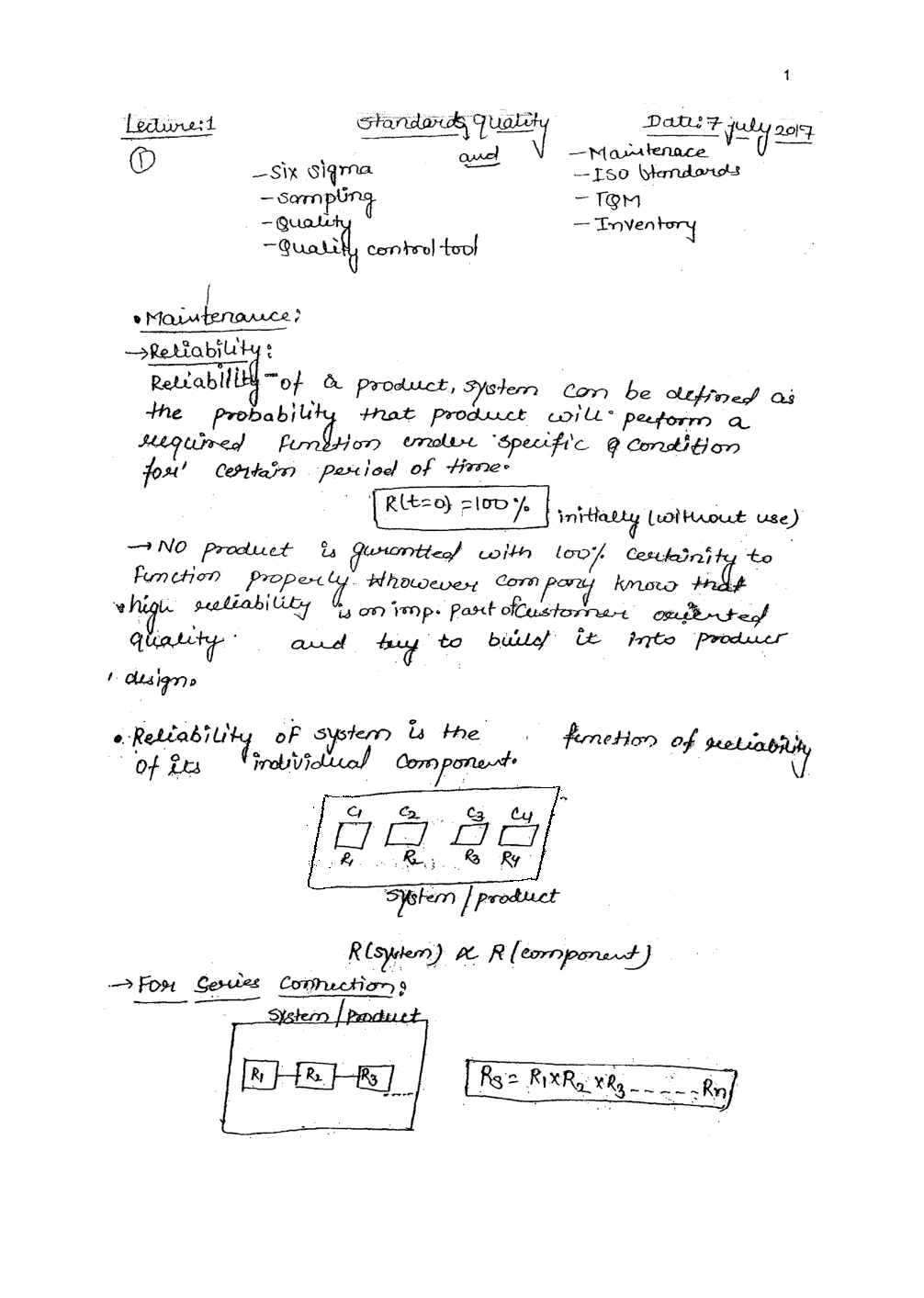 IES General Studies Hand Written Notes Standards And Quality practices - Page 2