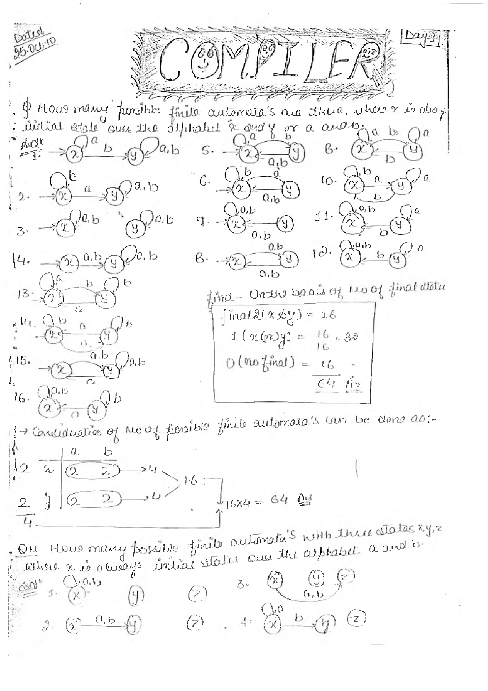 CSE Hand Written Notes Compiler Design - Page 2