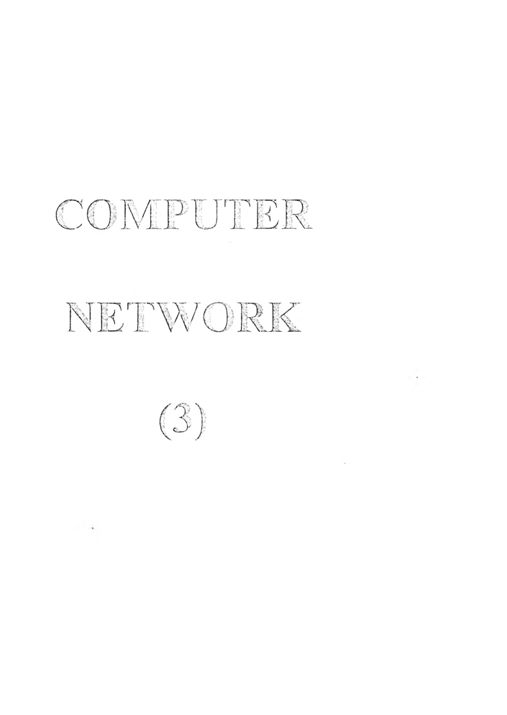 CSE Hand Written Notes Computer Network - Page 2