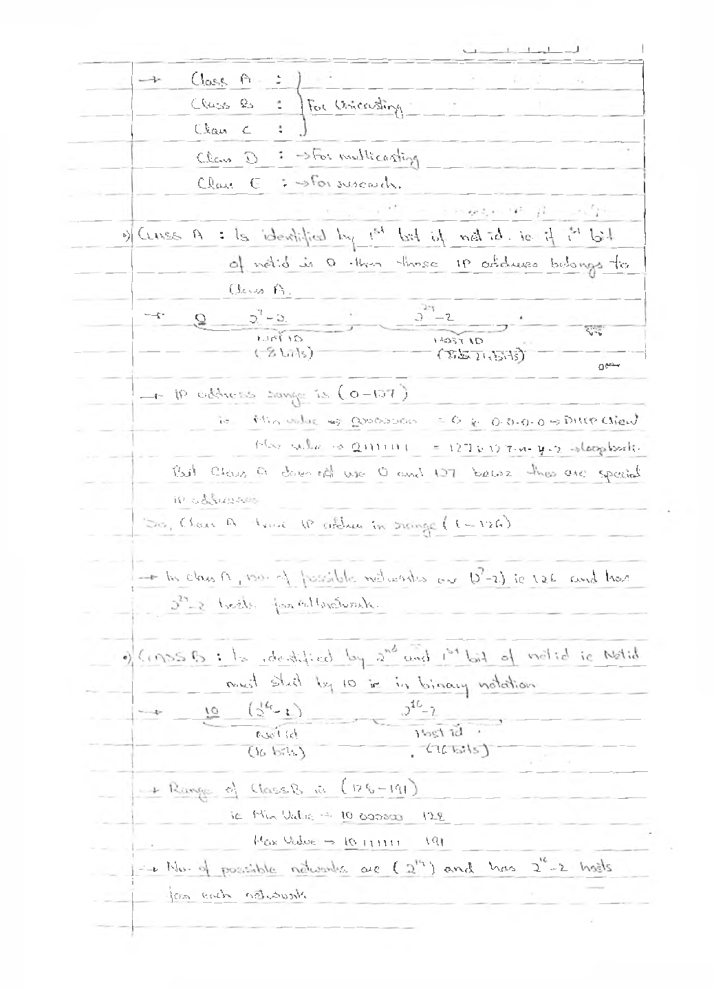 CSE Hand Written Notes Computer Network - Page 5