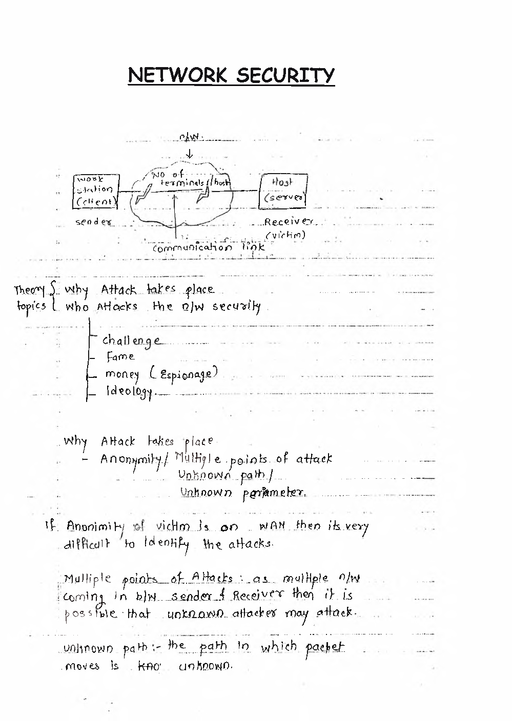 CSE Hand Written Notes Network Security - Page 2