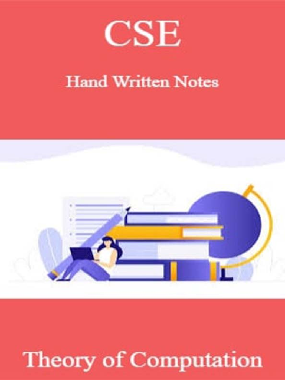 CSE Hand Written Notes Theory of Computation - Page 1