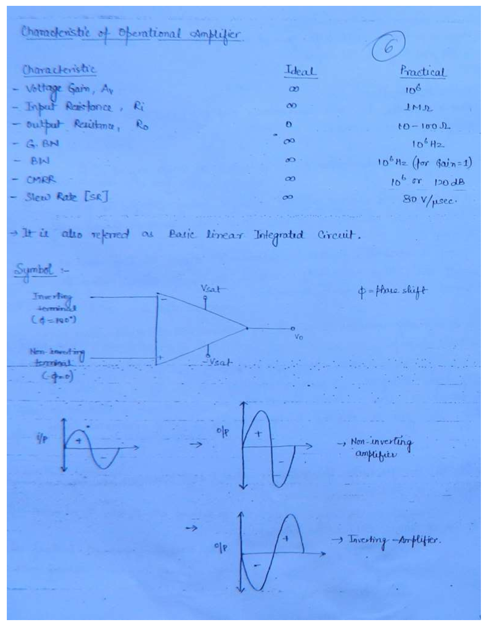 IES Electrical Engineering Hand Written Notes Analog Electronics-Part-1 - Page 5