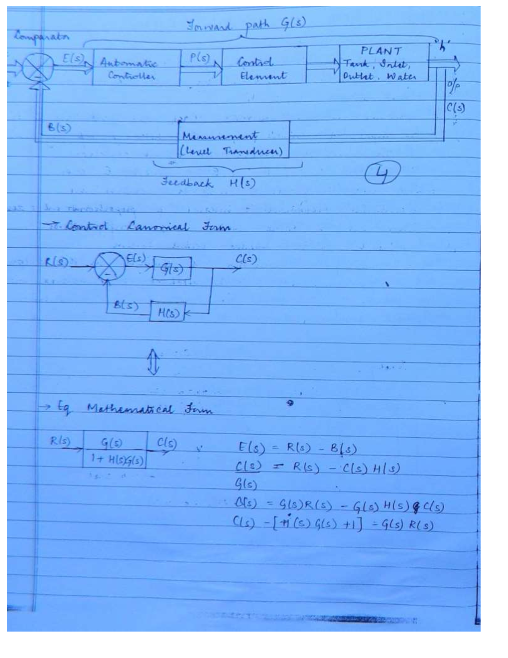 IES Electrical Engineering Hand Written Notes Control System - Page 3