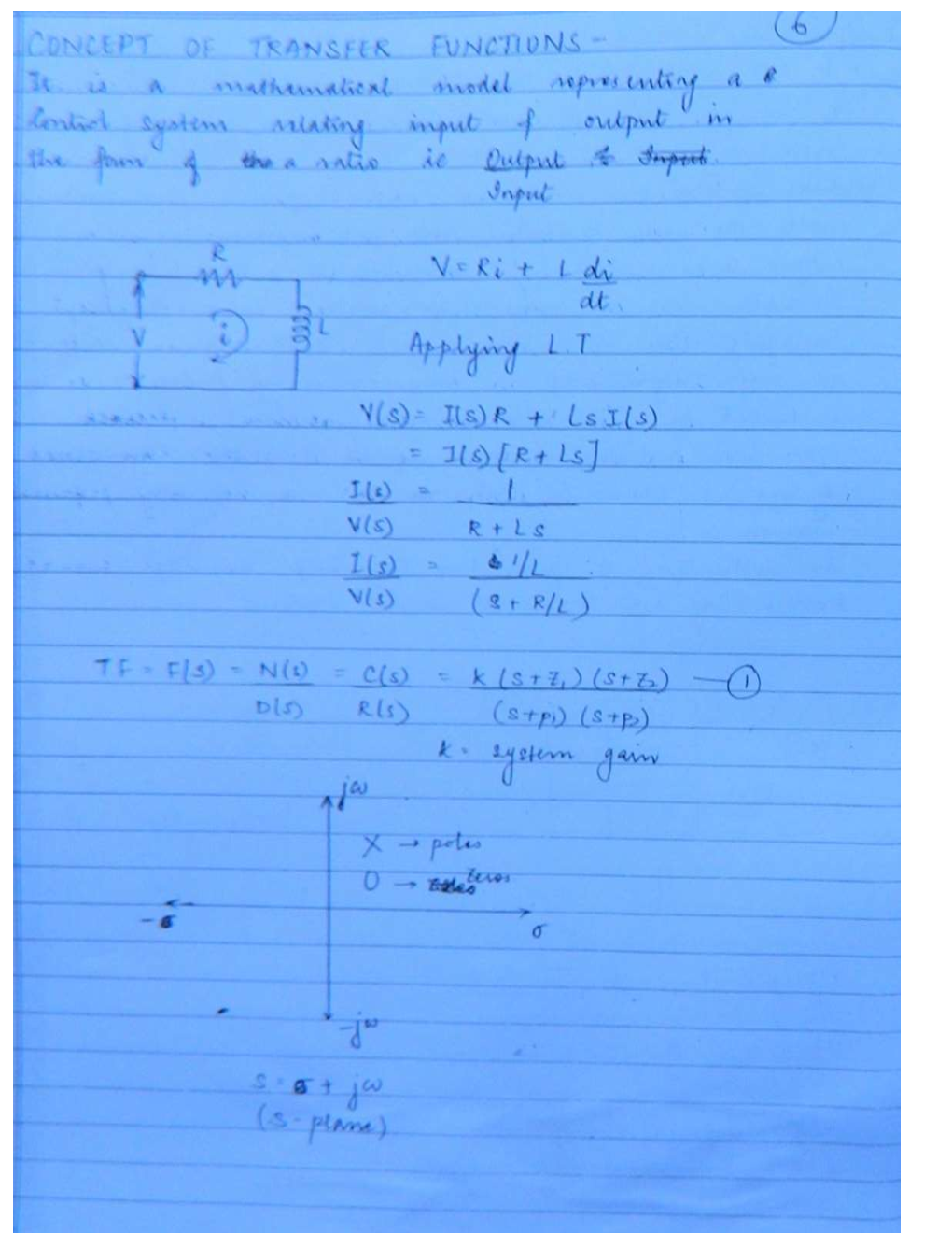 IES Electrical Engineering Hand Written Notes Control System - Page 5