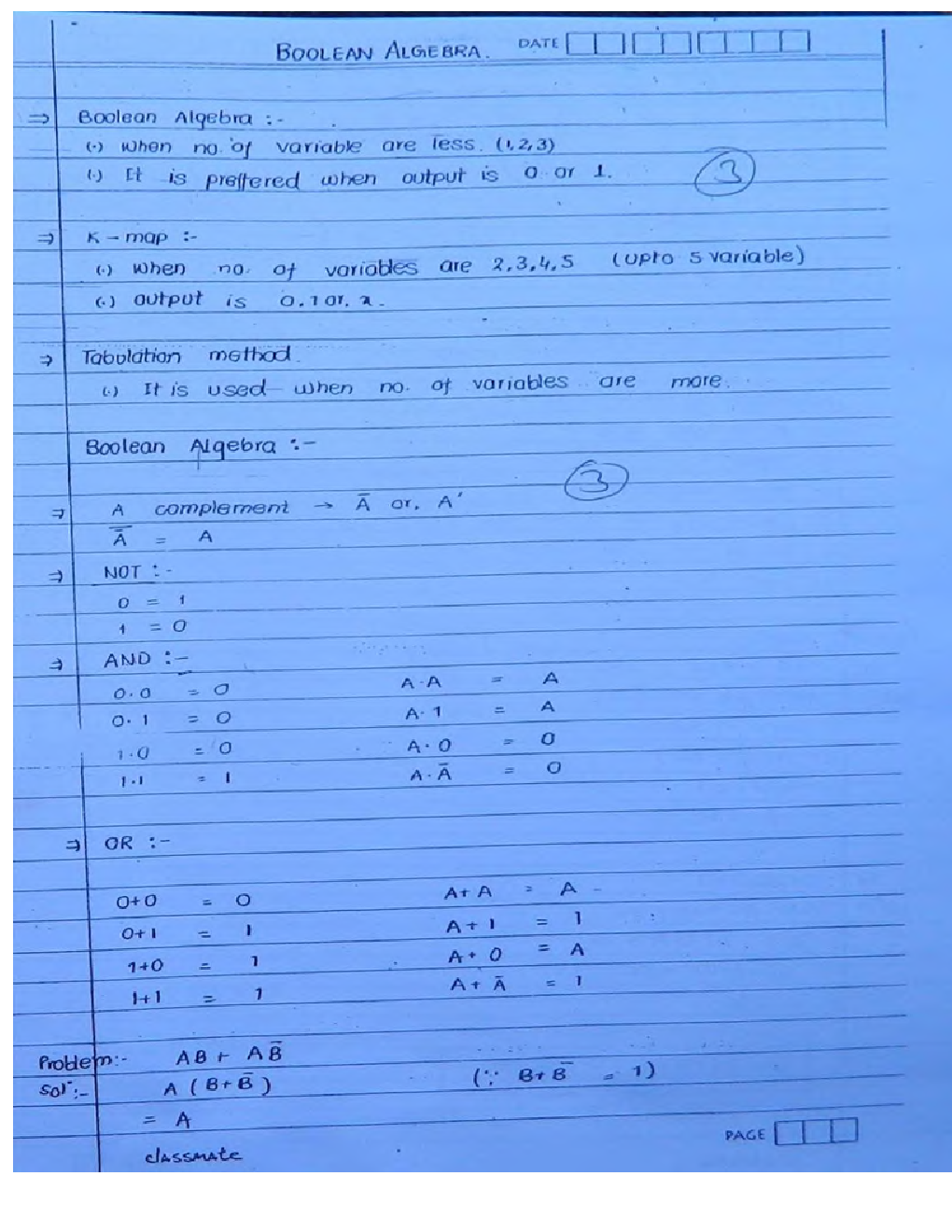 IES Electrical Engineering Hand Written Notes Digital Electronics - Page 2