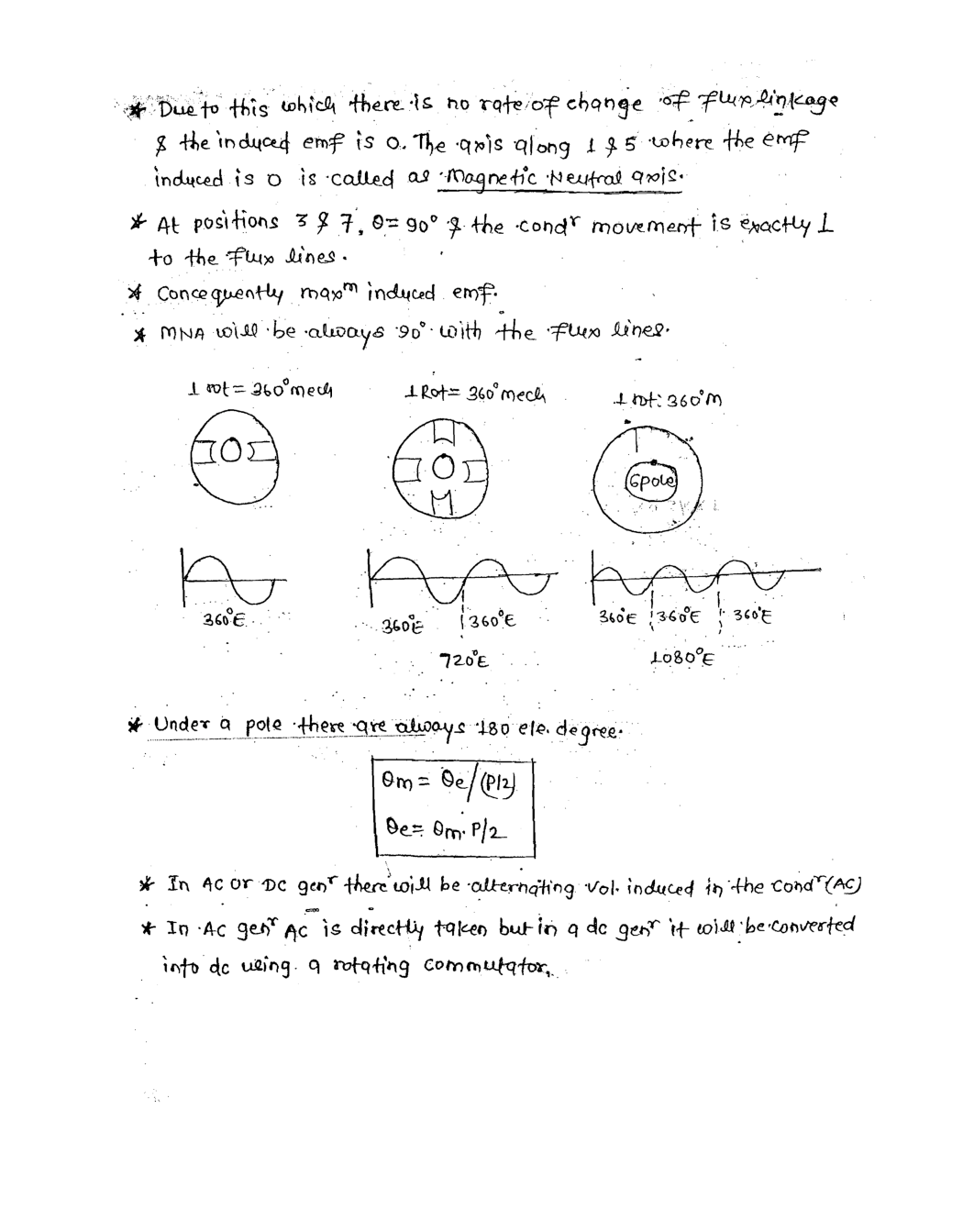 IES Electrical Engineering Hand Written Notes Electrical Machine - Page 4