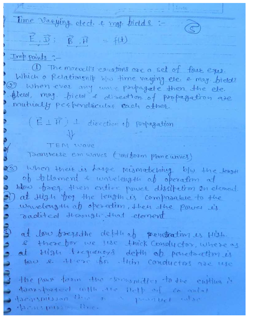 IES Electrical Engineering Hand Written Notes Electromegnatic Theory - Page 4