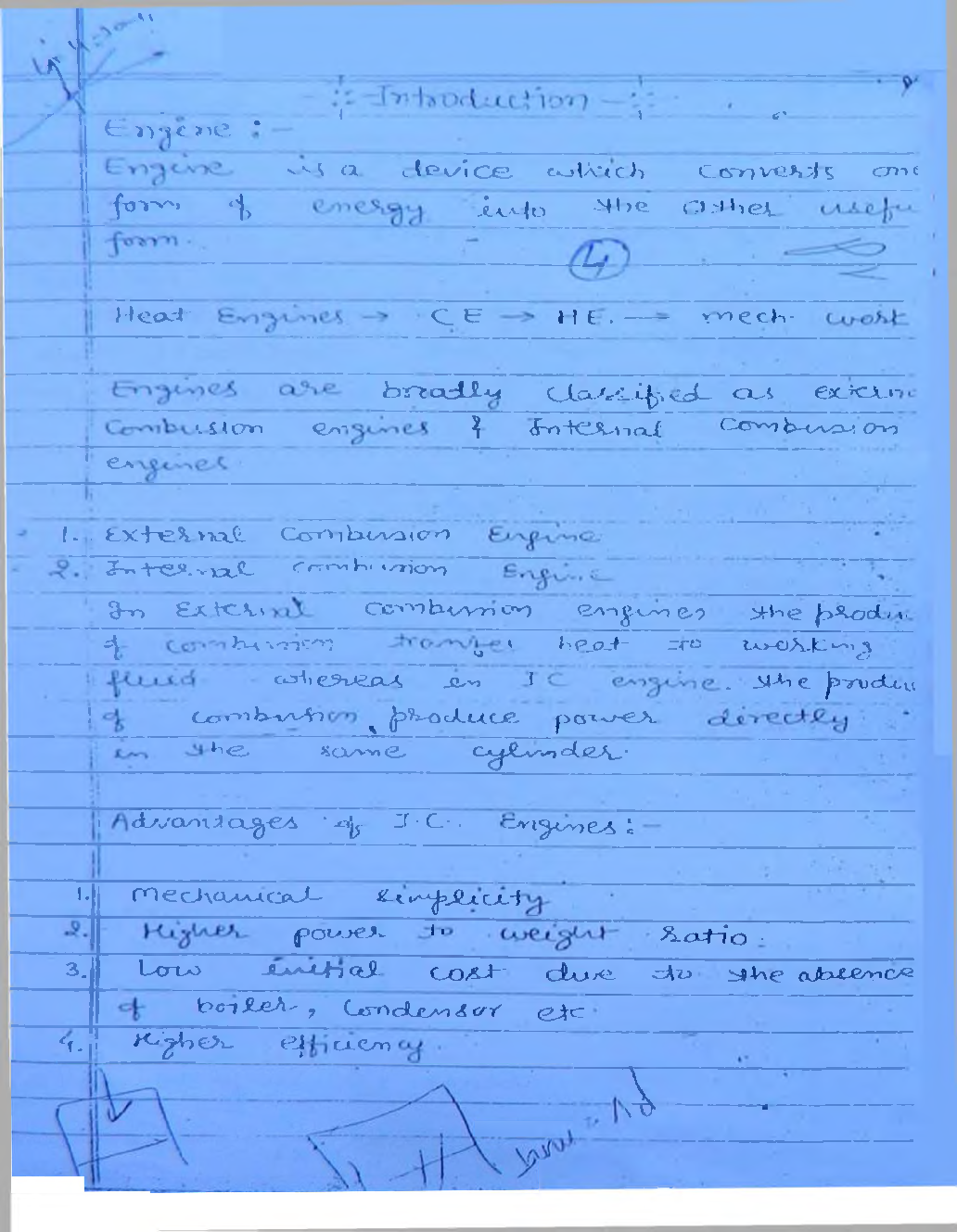 IES Mechanical Engineering Hand Written Notes Internal Combusion - Page 4
