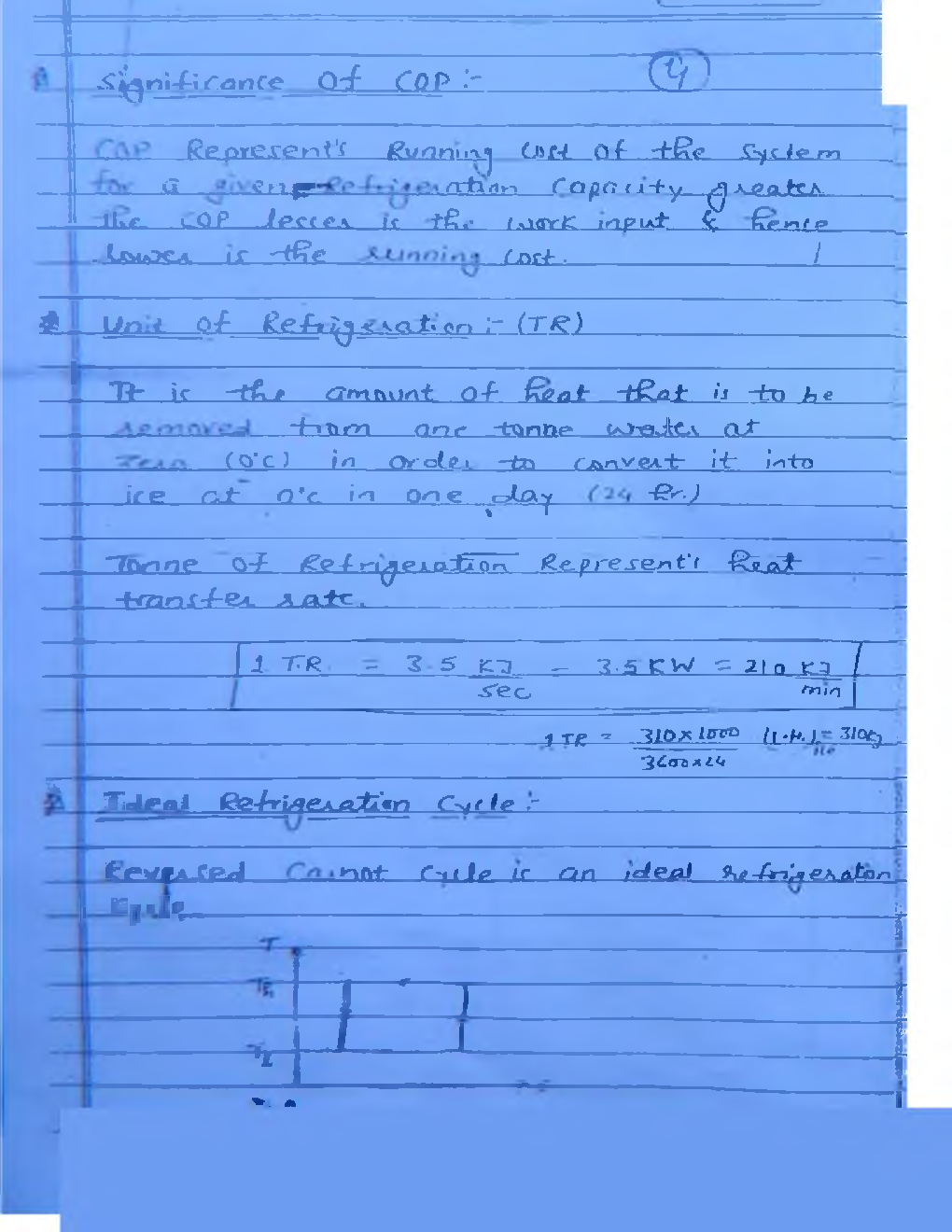 IES Mechanical Engineering Hand Written Notes Refregeration & Air Conditioning - Page 3