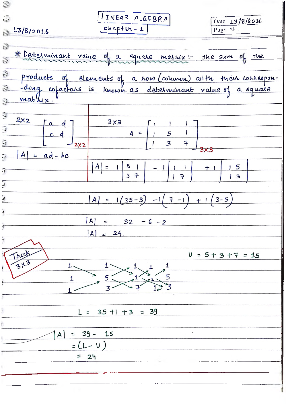 Electronics & Telecommunication Hand Written Notes Engineering Mathematics - Page 2