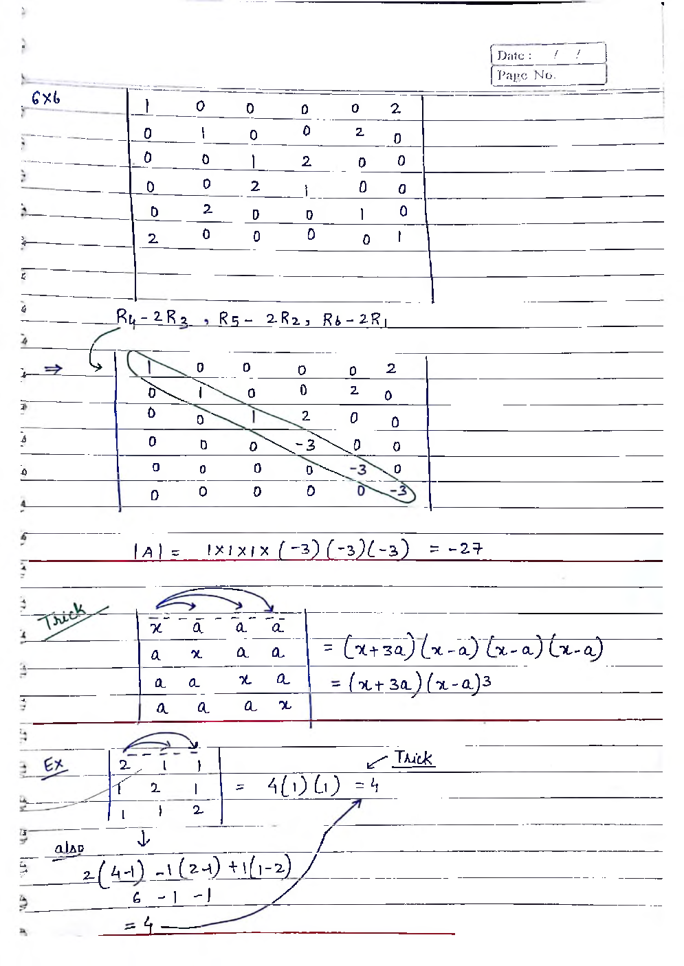 Electronics & Telecommunication Hand Written Notes Engineering Mathematics - Page 4