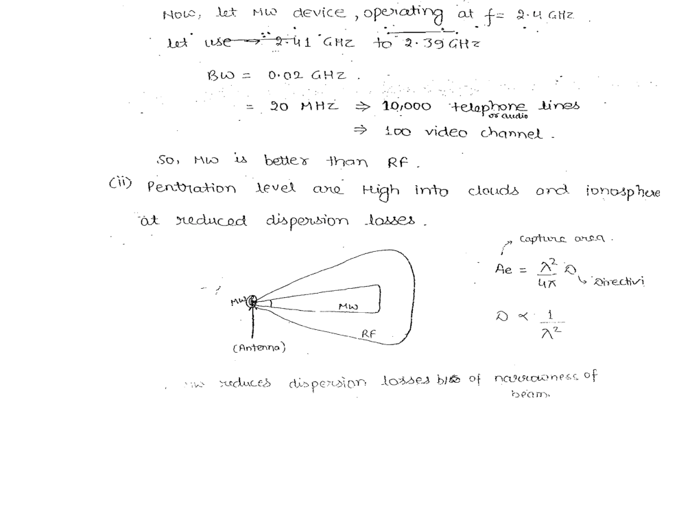 Electronics & Telecommunication Hand Written Notes Microwave - Page 4