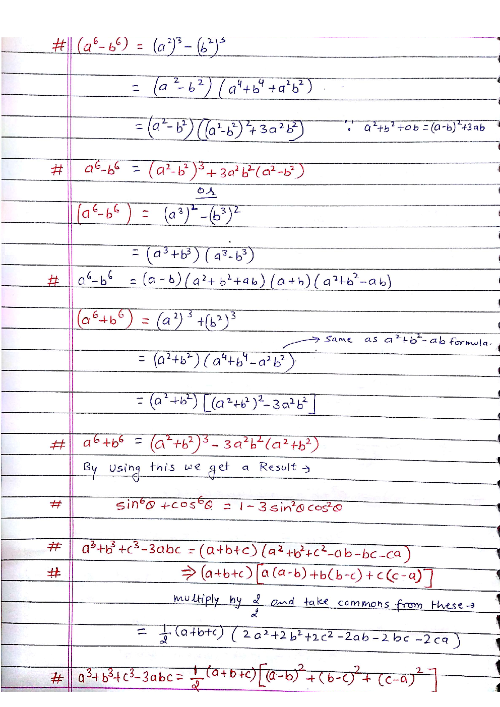 IAS Handwritten Notes Algebra - Page 5