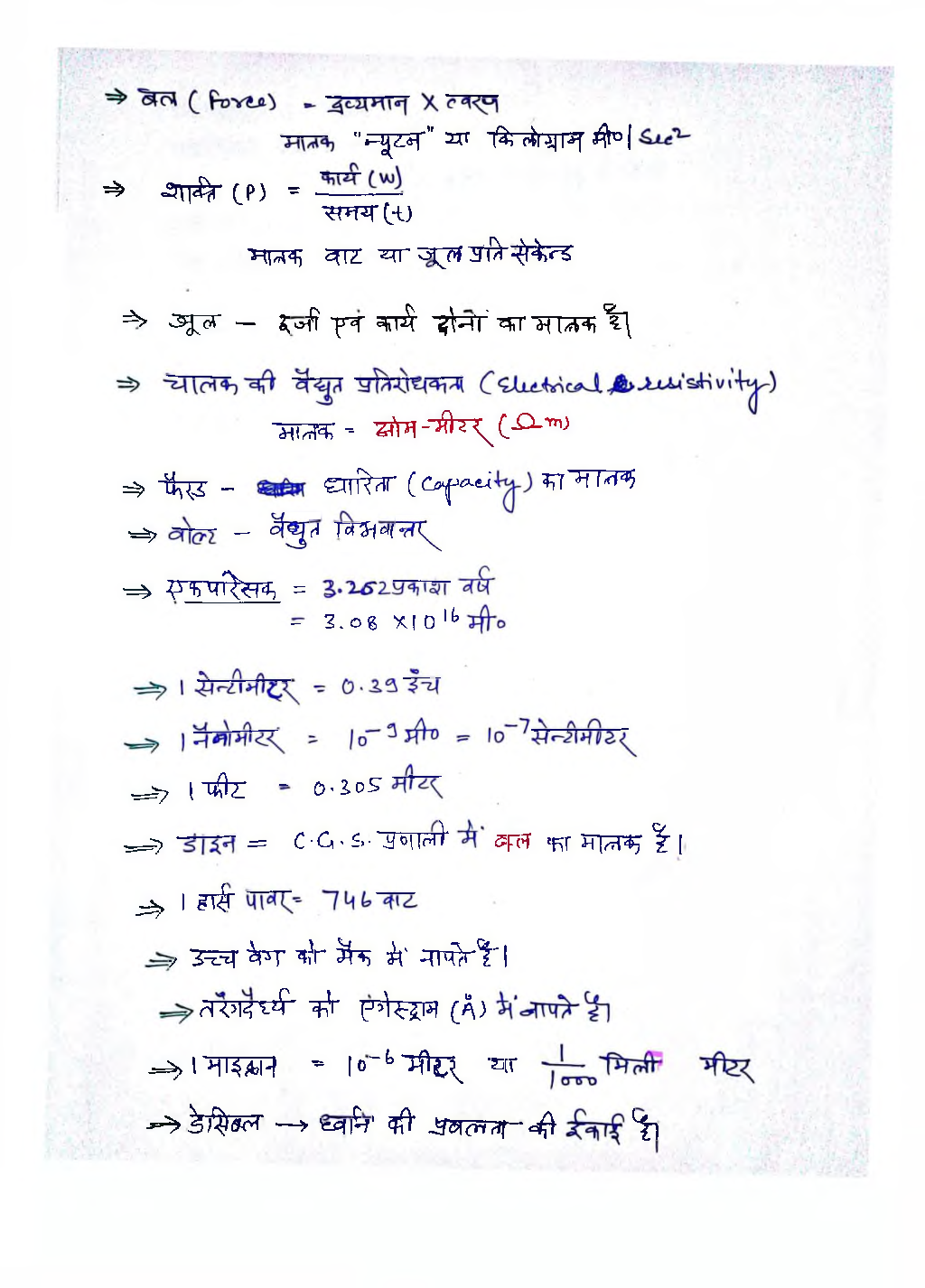 IAS Handwritten Notes Physics Part 1 - Page 4