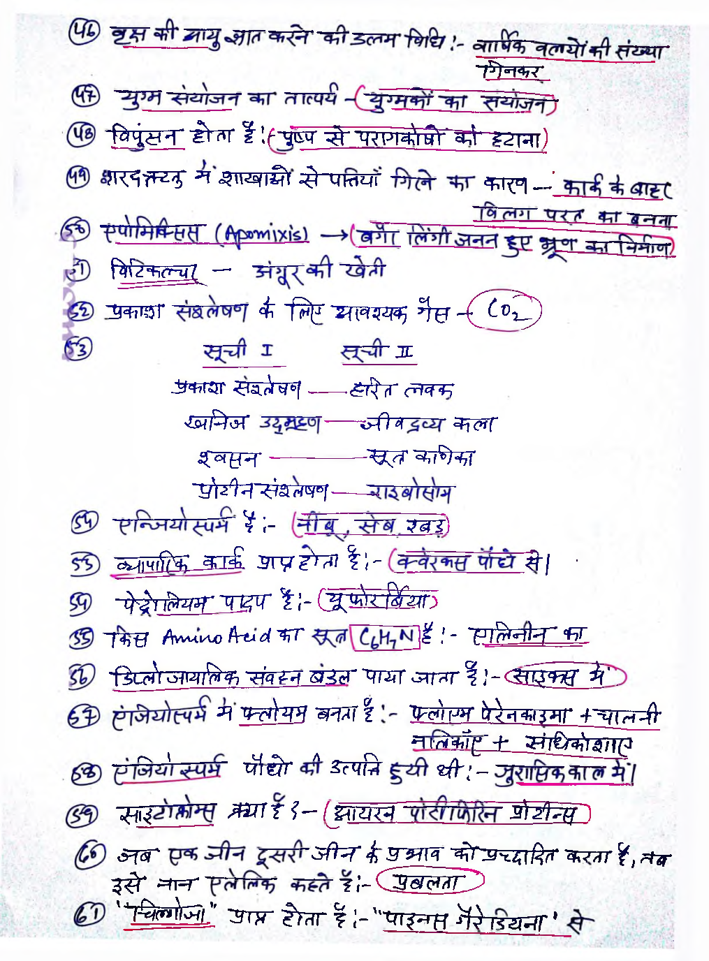 IAS Handwritten Notes Biology Part 1 - Page 4