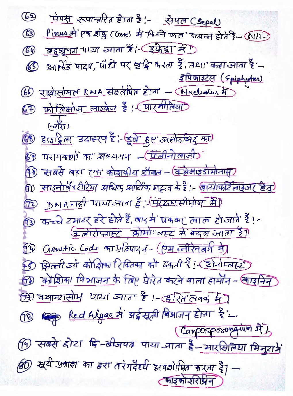 IAS Handwritten Notes Biology Part 1 - Page 5