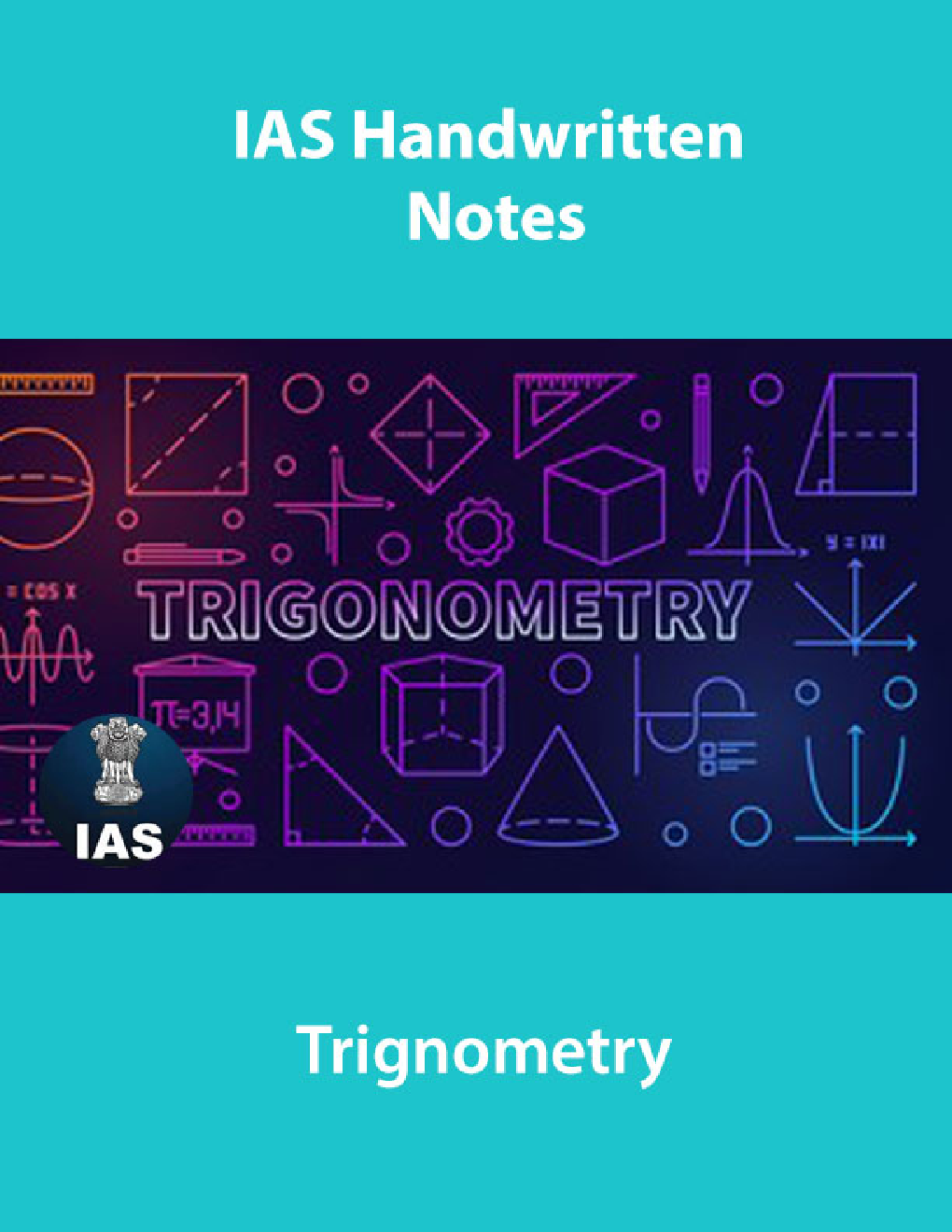 IAS Handwritten Notes Trignometry - Page 1