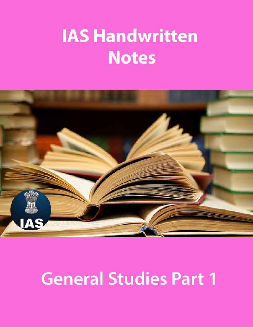 IAS Handwritten Notes General Studies Part 1 - Page 1