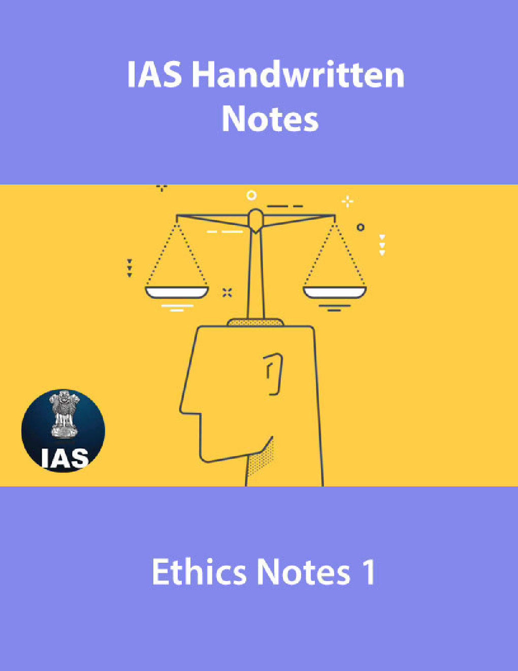 IAS Handwritten Notes Ethics Notes 1 - Page 1