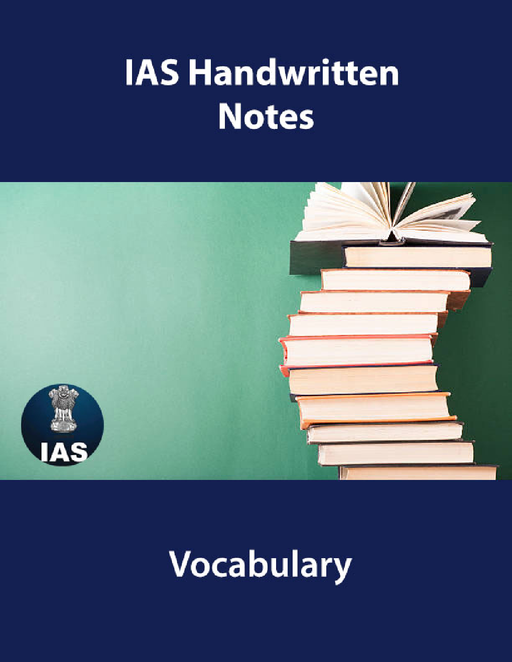 IAS Handwritten Notes Vocabulary - Page 1