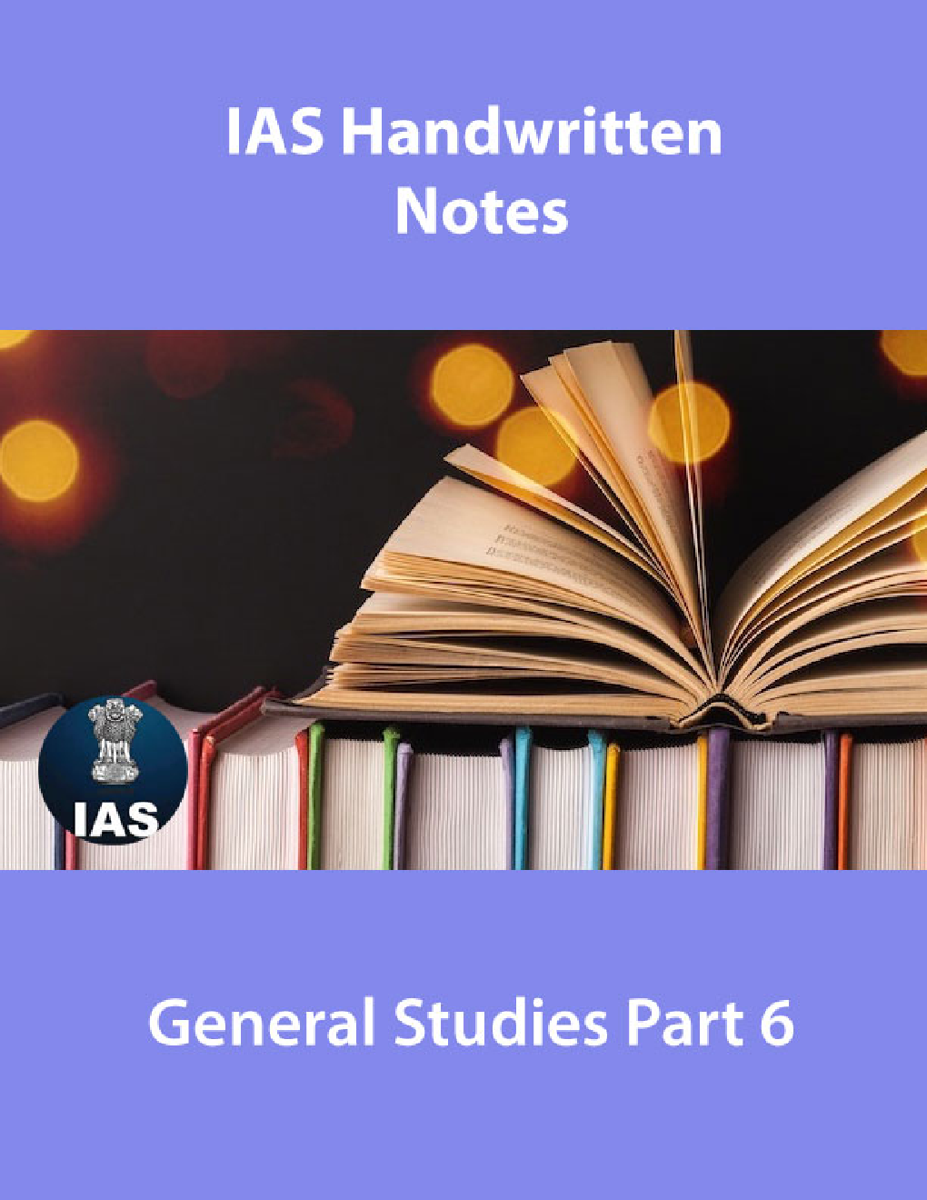 IAS Handwritten Notes General Studies Part 6 - Page 1