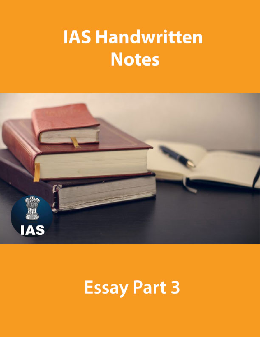 IAS Handwritten Notes Essay Part 3 - Page 1