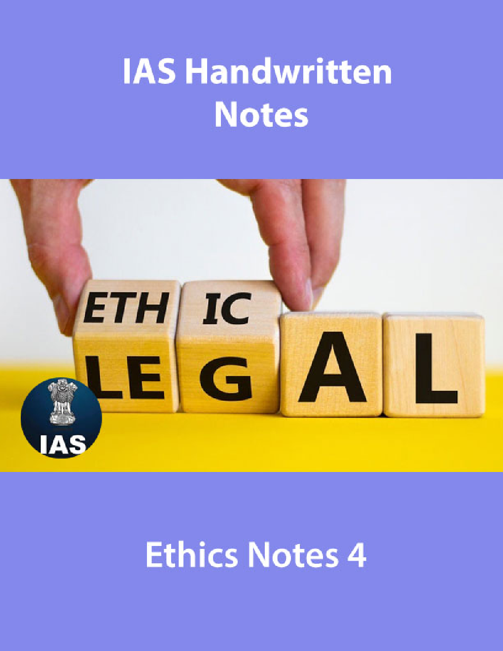 IAS Handwritten Notes Ethics Notes 4 - Page 1