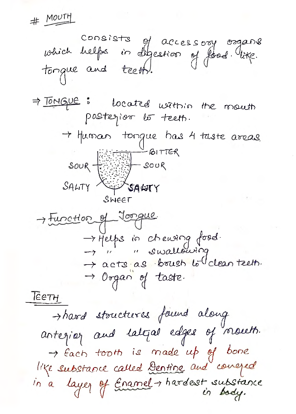 UPSC Hand Written Notes Biology - Page 4