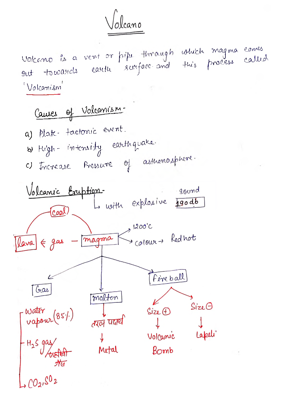 UPSC Hand Written Notes World Geography - Page 5