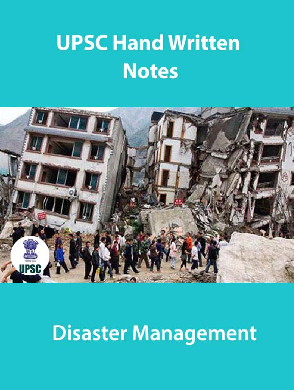 UPSC Hand Written Notes  Disasrter Management - Page 1