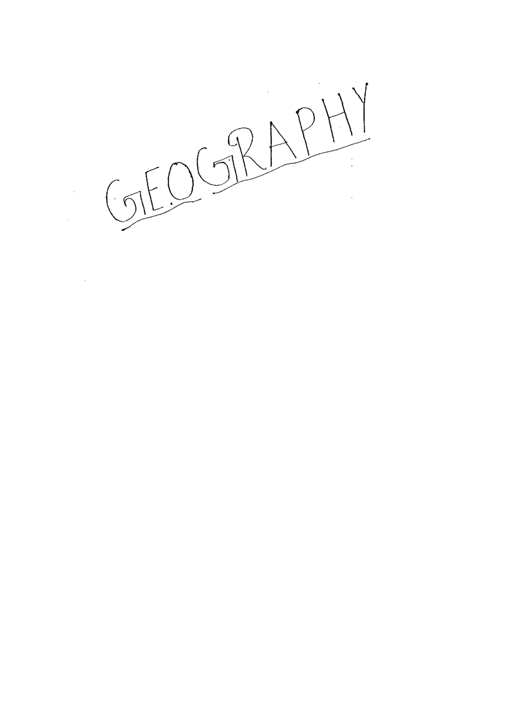 UPSC Hand Written Notes World Physical Geography - Page 2