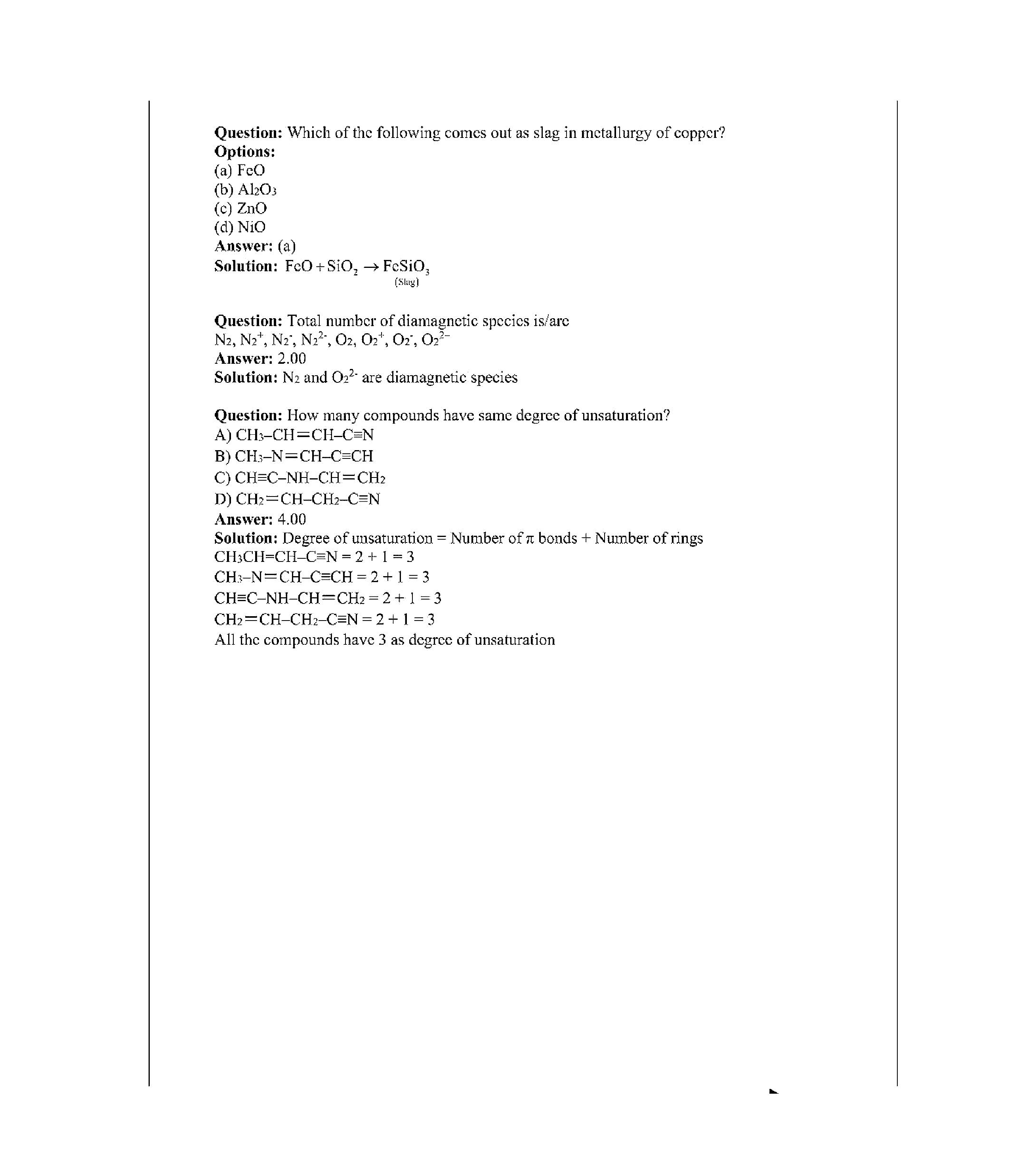 IIT JEE Main Chemistry Question Paper With Solution 2022(Shift-1) - Page 5