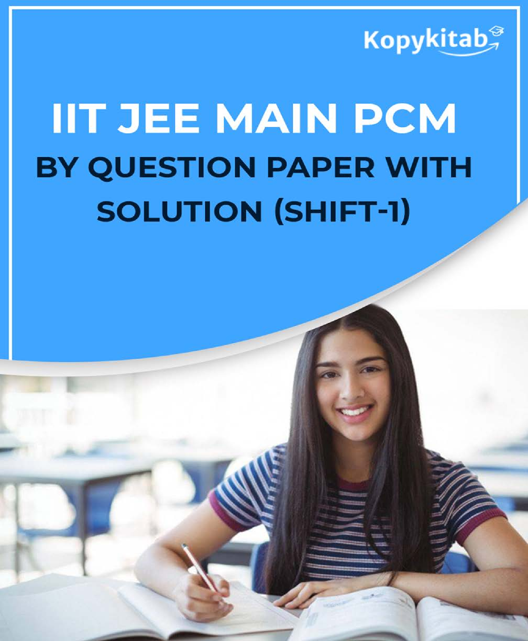 IIT JEE Main PCM Question Paper With Solution (Shift-1) - Page 1